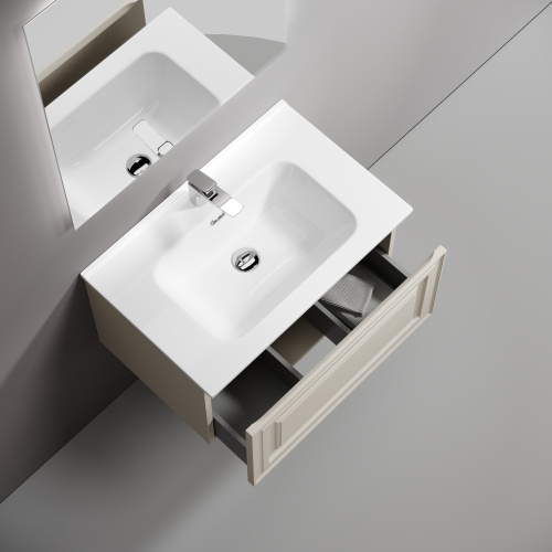 Тумба под раковину Sancos Very VR70CE 69х44,5х40,6 настенная - фото 5